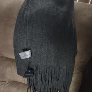 Lucky Brand Dark Gray Scarf